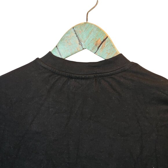 Ivy Park Tight Fit Mini Bodycon with Spellout Ribbon, Black White, Sz S - Picture 6 of 8